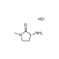 Chemscene&nbsp;ChemScene | (R)-3-Amino-1-methylpyrrolidin-2-one hydrochloride | 250MG | CS-0435485 | 0.98 | 549531-11-5| MFCD30803153 |  150.61