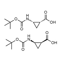 Chemscene ChemScene | rel-(1R,2S)-2-((tert-butoxycarbonyl)amino)cyclopropane-1-carboxylic