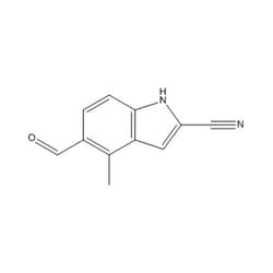 Chemscene ChemScene | 5-Formyl-4-methyl-1H-indole-2-carbonitrile | 100MG