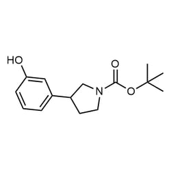 Chemscene&nbsp;ChemScene | tert-Butyl 3-(3-hydroxyphenyl)pyrrolidine-1-carboxylate | 250MG | CS-D0334 | 0.98 | 1094217-59-0| MFCD11519418 |  263.34