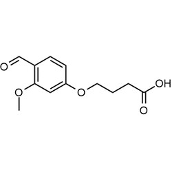 Chemscene ChemScene | 4-(4-Formyl-3-methoxyphenoxy)butanoic acid | 5G |