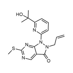 Chemscene 2-Allyl-1-(6-(2-hydroxypropan-2-yl)pyridin-2-yl)-6-(methylthio)-1H-pyrazolo[3