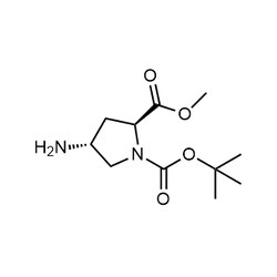Chemscene ChemScene | Methyl (2S,4R)-1-(tert-butoxycarbonyl)-4-aminopyrrolidine-2-carboxylate