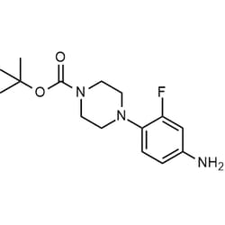 Chemscene ChemScene | tert-Butyl 4-(4-amino-2-fluorophenyl)tetrahydro-1(2H)-pyrazinecarboxylate | 10G | CS-M3008 | 0.98 | 154590-35-9| MFCD08443960 |  295.36