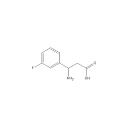 Chemscene AbaChemscene,3-Amino-3-(3-fluorophenyl)propanoic acid,117391-51-2,25g,Formula:C9H10FNO2,M.
