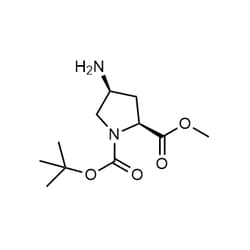 Chemscene&nbsp;ChemScene | (2S,4S)-1-tert-butyl 2-methyl 4-aminopyrrolidine-1,2-dicarboxylate | 250MG | CS-W002842 | 0.95 | 121148-01-4| MFCD01861781 |  244.29