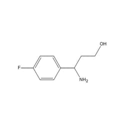 Chemscene AbaChemscene,3-Amino-3-(4-fluorophenyl)propan-1-ol,612532-52-2,5g,Formula:C9H12FNO,M.