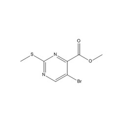 Chemscene ChemScene | Methyl 5-bromo-2-(methylthio)pyrimidine-4-carboxylate