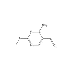 Chemscene ChemScene | 4-Amino-2-(methylthio)pyrimidine-5-carbaldehyde |