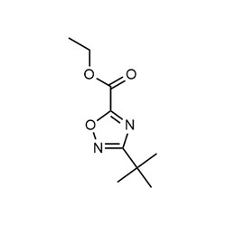 Chemscene&nbsp;ChemScene | Ethyl 3-(tert-butyl)-1,2,4-oxadiazole-5-carboxylate | 250MG | CS-W004632 | 0.97 | 163719-73-1| MFCD10566532 |  198.22
