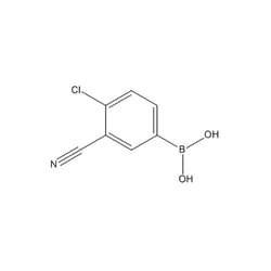 Chemscene&nbsp;ChemScene | (4-Chloro-3-cyanophenyl)boronic acid | 5G | CS-W008298 | 0.98 | 871332-95-5| MFCD08056360 |  181.39
