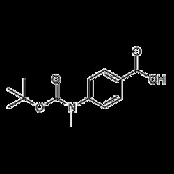 Chemscene ChemScene | 4-((tert-Butoxycarbonyl)(methyl)amino)benzoic acid | 5G | CS-W010212 | 0.97 | 263021-30-3| MFCD04972273 |  251.28
