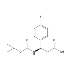 Chemscene ChemScene | (R)-3-((tert-Butoxycarbonyl)amino)-3-(4-fluorophenyl)propanoic