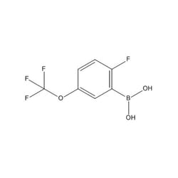 Chemscene&nbsp;ChemScene | (2-Fluoro-5-(trifluoromethoxy)phenyl)boronic acid | 5G | CS-W014228 | 0.97 | 881402-22-8| MFCD09027234 |  223.92