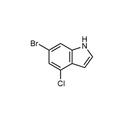 Chemscene ChemScene | 6-Bromo-4-chloro-1H-indole | 250MG | CS-W019333 |