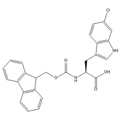 Chemscene ChemScene | (S)-2-((((9H-Fluoren-9-yl)methoxy)carbonyl)amino)-3-(6-chloro-1H-indol-3-yl)propanoic