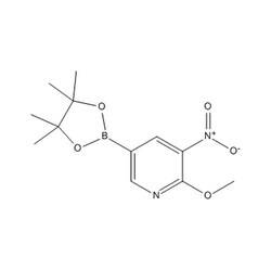 Chemscene ChemScene | 2-Methoxy-3-nitro-5-(4,4,5,5-tetramethyl-1,3,2-dioxaborolan-2-yl)pyridine