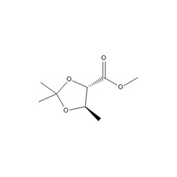Chemscene ChemScene | (4S,5R)-Methyl 2,2,5-trimethyl-1,3-dioxolane-4-carboxylate