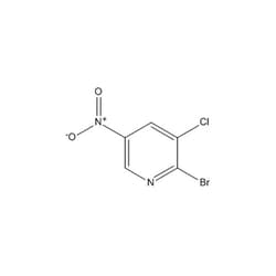 Chemscene AbaChemscene,2-Bromo-3-chloro-5-nitropyridine,22353-41-9,10g,Formula:C5H2BrClN2O2,M.