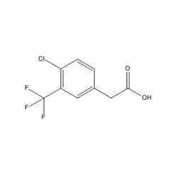 Chemscene&nbsp;ChemScene | 4-Chloro-3-(trifluoromethyl)phenylacetic acid | 1G | CS-W022145 | 0.98 | 22902-86-9| MFCD04116012 |  238.59