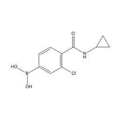 Chemscene ChemScene | 3-Chloro-4-(cyclopropylcarbamoyl)benzeneboronic acid