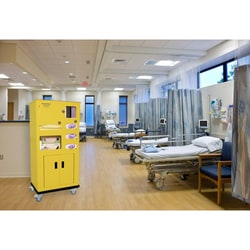 Marketlab&nbsp;Aluminum and Coated Steel Mobile Isolation Station