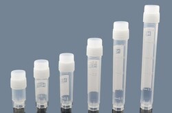 Azzota Corp 0.5Ml Cryogenic Vial, Self-Standing, External Thread, Sterile,
