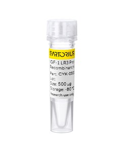 Sartorius Recombinant human IGF-1 LR3 protein 0.5 mg | Buy Online | Sartorius | Fisher Scientific