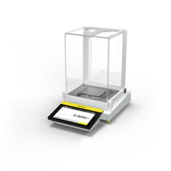 Sartorius&nbsp;Cubis&trade; III Analytical Balance, 120 g, 0.1 mg, EU Verified for France, Manual Glass Draft Shield
