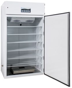 Percival Scientific&nbsp;Drosophila Incubator, DR41NLH3, 37.2 cu. ft., non-lighted, 6 tiers, pan-type hum., dehum. and standard sensor, coated coils, 2-44° C ±0.5°, IntellusUltra controller