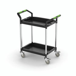 DuraLab Laboratory Trolley Small Double Trolley | Buy Online | DuraLab | Fisher Scientific