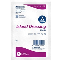 Enterprise Technology Solutions&nbsp;Dynarex Island Dressing - Sterile are a soft, non-stick dressing