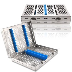 Surgical Design Sterilization Cassette Double Button Tray 20 | Buy Online | Surgical Design&trade; | Fisher Scientific