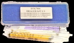 Haztech Systems, Inc DTK7806 Drager Tube Kit 1 w/Acetic Acid, Ammonia,