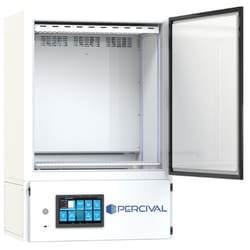 Percival Scientific&nbsp;Plant Growth Chamber, E30L1H1, 9.7 cu. ft., SciWhite with red LEDs, 1 tier, pan-type humidifier and electronic RH sensor, 7-44° C ±0.5°, IntellusUltra controller