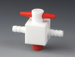 BOLA Stopcocks with Hose Connectors 3 mm:Specialty Lab Glassware, Quantity: