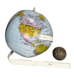 United Scientific Earth Moon Size Comparison Kit 10.5 in., 2.8 in. | Buy Online | United Scientific&trade; | Fisher Scientific