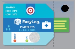 Lascar Electronics Inc Pack of 10 Platelet Temp & RH Logger