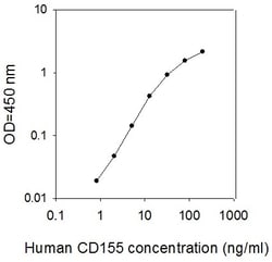 Raybiotech Inc Human CD155/PVR ELISA Kit, Quantity: Each of 1