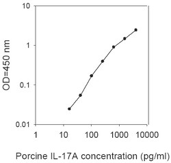 Raybiotech Inc Porcine IL-17A ELISA Kit, Quantity: Each of 1