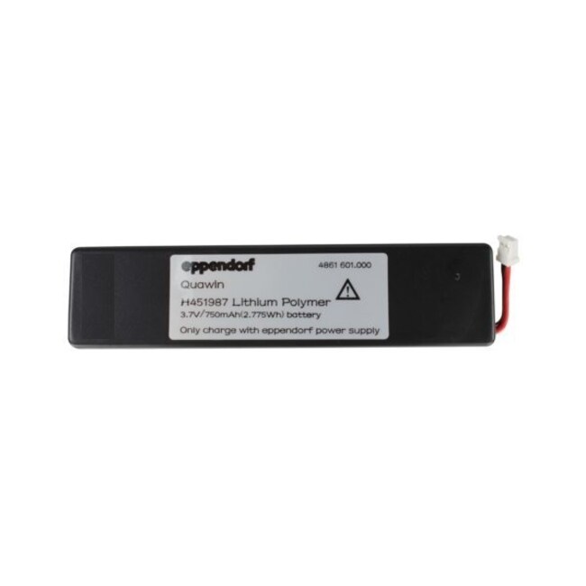 Batterie 450mAh Li-Polymer Pour Pipette Eppendorf Xplorer / Xplorer Plus - Remplace 4861 601.000