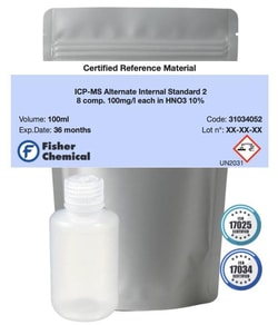 Fisherbrand&trade;&nbsp;ICP-MS Alternate Internal Standard 2 in HNO3 10%