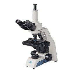 ACCU-SCOPE&nbsp;Trinocular Microscope with Achromat Objectives-4X, 10X, SP40XR and 100XR dry objectives