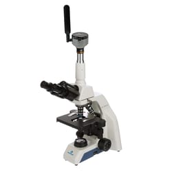 ACCU-SCOPE&trade;&nbsp;EXC-120 Trinocular Microscope with ACCU-CAM WiFi Camera