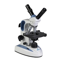 ACCU-SCOPE™ EXM-150 Series Dual-viewing Teaching Head Microscope with Mechanical Stage
