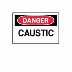 Brady™ Danger: Caustic Sign