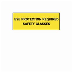 Brady&trade;&nbsp;Eye Protection Signs
