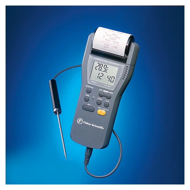 Fisherbrand™ Digital Thermometers with StainlessSteel Probe on Cable