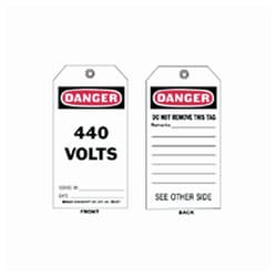Brady&trade;&nbsp;Accident Prevention Tags - Danger