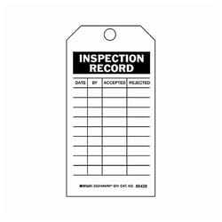 Brady&trade;&nbsp;Accident Prevention Tags with Same Fronts and Backs